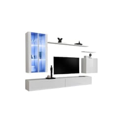 Meublorama AM-SWITCH 12-WW SW 12*7C/99KG supporto TV e sistema audio 9 cassetto/cassetti