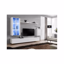 Meublorama AM-SWITCH 12-WW SW 12*7C/99KG supporto TV e sistema audio 9 cassetto/cassetti - Vista aggiuntiva 2