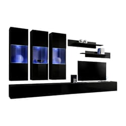 Meublorama AM-FLY C-ZZ FY E2*6C/142KG supporto TV e sistema audio 8 ripiani