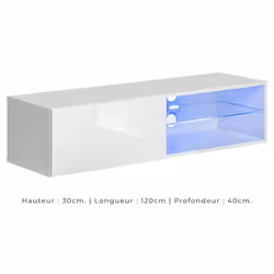 Meublorama AM-SWITCH 25-WW SW 25*7C/84KG armadio soggiorno - Vista aggiuntiva 5