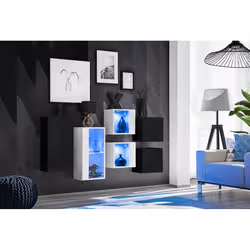 Meublorama AM-SWITCH SB4-ZW SW SB4*7C/42KG armadio soggiorno - Vista aggiuntiva 2