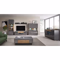 Meublorama HA-TOLEDO-24JKDW26+LED-2400AO01*3C/69KG credenza per soggiorno 3 porta/porte - Vista aggiuntiva 4