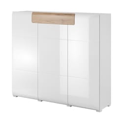 Meublorama HA-TOLEDO-2494DW76*2C/85KG credenza per soggiorno 3 porta/porte