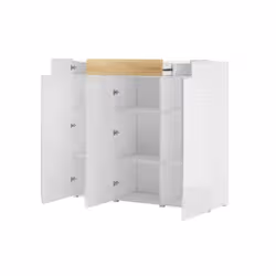 Meublorama HA-TOLEDO-2494DW76*2C/85KG credenza per soggiorno 3 porta/porte - Vista aggiuntiva 3