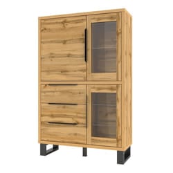 Meublorama HA-HALLE-24N0HK12*2C/148KG credenza per soggiorno 3 porta/porte