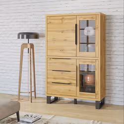 Meublorama HA-HALLE-24N0HK12*2C/148KG credenza per soggiorno 3 porta/porte - Vista aggiuntiva 2