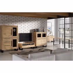 Meublorama HA-HALLE-24N0HK12*2C/148KG credenza per soggiorno 3 porta/porte - Vista aggiuntiva 3