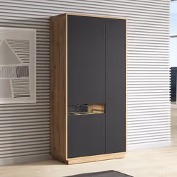Meublorama HA-ASTON-24TWLH13+LED-2400AO01*3C/83KG credenza per soggiorno 3 porta/porte - Vista aggiuntiva 6