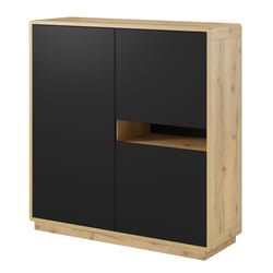 Meublorama HA-ASTON-24TWLH42+LED-2400AO01*3C/68KG credenza per soggiorno 3 porta/porte