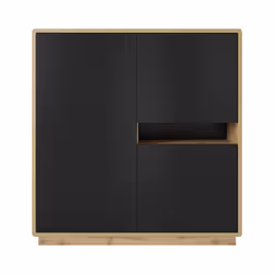 Meublorama HA-ASTON-24TWLH42+LED-2400AO01*3C/68KG credenza per soggiorno 3 porta/porte - Vista aggiuntiva 6