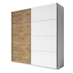 Meublorama HA-GALAXY-2493EA17+26S79C99*5C/152KG armadio/guardaroba per camera da letto 5 ripiani 2 porta/porte