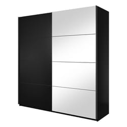 Meublorama DS-HA-BETA-22W01656*4C/166KG armadio/guardaroba per camera da letto 5 ripiani 2 porta/porte