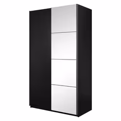 Meublorama HA-BETA-22W01654*4C/125KG armadio/guardaroba per camera da letto 5 ripiani 2 porta/porte - Vista aggiuntiva 2