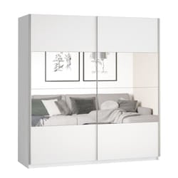 Meublorama HA-BETA-22971658*4C/189KG armadio/guardaroba per camera da letto 5 ripiani 2 porta/porte