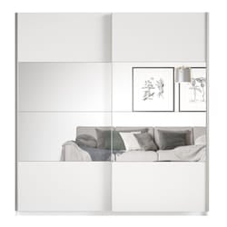 Meublorama HA-BETA-22971656*4C/166KG armadio/guardaroba per camera da letto 5 ripiani 2 porta/porte