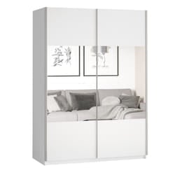 Meublorama HA-BETA-22971655*4C/141KG armadio/guardaroba per camera da letto 5 ripiani 2 porta/porte