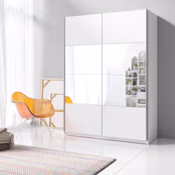 Meublorama HA-BETA-22971655*4C/141KG armadio/guardaroba per camera da letto 5 ripiani 2 porta/porte - Vista aggiuntiva 5