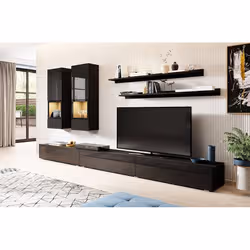 Meublorama HA-ATHENS-24W1LG10+LED-23000002*4C/80KG supporto TV e sistema audio 6 ripiani - Vista aggiuntiva 2