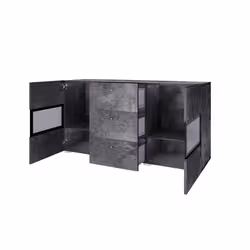 Meublorama DS-HA-BAROS-24B0BM10-26-99+LED-23000002-X2*8C/148KG armadio soggiorno - Vista aggiuntiva 6