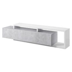 Meublorama HA-BOTA-2484FG40*2C/73KG supporto TV e sistema audio 1 cassetto/cassetti