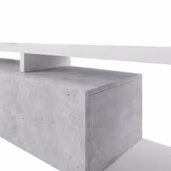 Meublorama HA-BOTA-2484FG40*2C/73KG supporto TV e sistema audio 1 cassetto/cassetti - Vista aggiuntiva 3