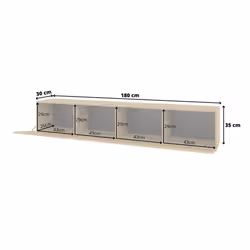 Meublorama DS-HA-AVA-24RCLM40*1C/27KG supporto TV e sistema audio - Vista aggiuntiva 3