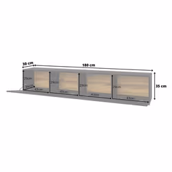 Meublorama DS-HA-AVA-24WNLM40*1C/27KG supporto TV e sistema audio - Vista aggiuntiva 5