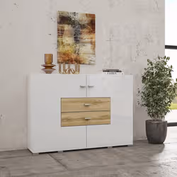 Meublorama HA-COBY-247JMB43*2C/52KG credenza per soggiorno 2 porta/porte - Vista aggiuntiva 6