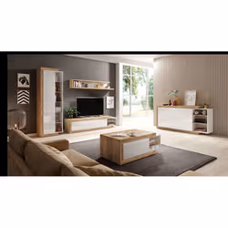 Meublorama HA-SINTRA-24BSKS02*1C/24KG scaffale MDF Marrone - Vista aggiuntiva 4