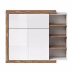Meublorama HA-SINTRA-24BSKS45*2C/81KG credenza per soggiorno 3 porta/porte - Vista aggiuntiva 4
