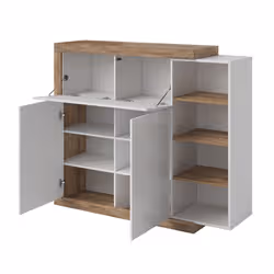 Meublorama HA-SINTRA-24BSKS45*2C/81KG credenza per soggiorno 3 porta/porte - Vista aggiuntiva 5