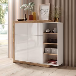 Meublorama HA-SINTRA-24BSKS45*2C/81KG credenza per soggiorno 3 porta/porte - Vista aggiuntiva 6