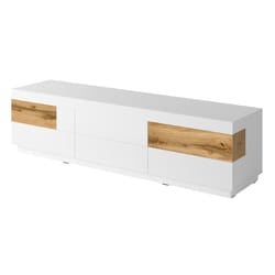 Meublorama HA-SILKE-247JGY40*2C/73KG supporto TV e sistema audio 6 cassetto/cassetti