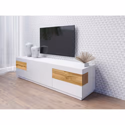 Meublorama HA-SILKE-247JGY40*2C/73KG supporto TV e sistema audio 6 cassetto/cassetti - Vista aggiuntiva 3