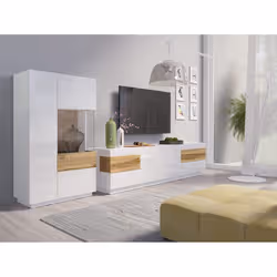 Meublorama HA-SILKE-247JGY40*2C/73KG supporto TV e sistema audio 6 cassetto/cassetti - Vista aggiuntiva 4