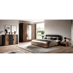 Meublorama HA-SIGMA-24FWLI31+22+22+26+18+02+26S79C99+SOM160*13C/355KG set di mobili per la camera da letto