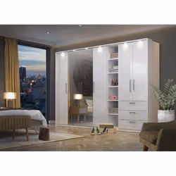 Meublorama HA-OPTIMA-2497KL17+LED-26000020*3C/63KG armadio soggiorno - Vista aggiuntiva 6