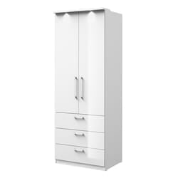 Meublorama HA-OPTIMA-2497KL68+01+LED-26000021*4C/107KG armadio soggiorno