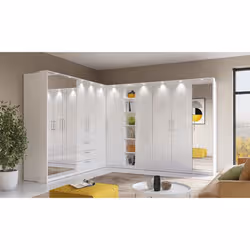Meublorama HA-OPTIMA-2497KL68+01+LED-26000021*4C/107KG armadio soggiorno - Vista aggiuntiva 2