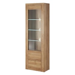 Meublorama HA-LARONA-24XCDZ05+LED-21000003*3C/54KG credenza per soggiorno 1 porta/porte