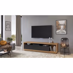 Meublorama HA-CELINE-24N2LR40*2C/82KG supporto TV e sistema audio 3 cassetto/cassetti - Vista aggiuntiva 5