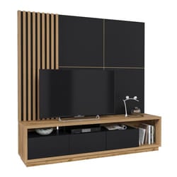 Meublorama DL-HA-CELINE-09-24N2LR03-04-40*4C/130KG supporto TV e sistema audio 3 cassetto/cassetti