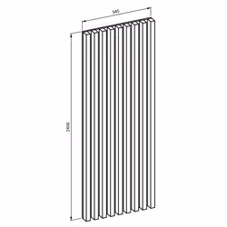 Meublorama DL-HA-CELINE-10-24N2LR02-03-04-40*5C/157KG supporto TV e sistema audio 3 cassetto/cassetti - Vista aggiuntiva 4