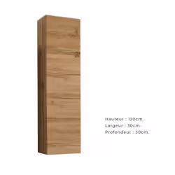 Meublorama AM-SWITCH-WT SW SW 2*1C/17KG scaffale MDF Marrone - Vista aggiuntiva 5