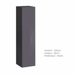 Meublorama DS-AM-SWITCH-GG SW SW 2*1C/17KG scaffale MDF Grigio - Vista aggiuntiva 5