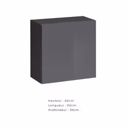 Meublorama DS-AM-SWITCH-GG SW SW 3*1C/15KG scaffale MDF Grigio - Vista aggiuntiva 6