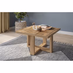 Meublorama DS-HA-EKO-24N0MJ98*1C/23KG tavolino da caffè, comodino e consolle da soggiorno Forma quadrata - Vista aggiuntiva 4