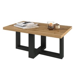 Meublorama HA-EKO-24WNMJ99*1C/25KG tavolino da caffè, comodino e consolle da soggiorno Forma rettangolare