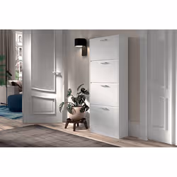 Meublorama RU-CARINI-5203-1*1C/31KG scarpiera Bianco - Vista aggiuntiva 4