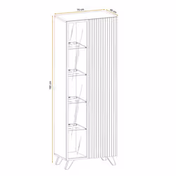 Meublorama DS-AM-LIAM-HJZ LM WSW-*3C/60KG credenza per soggiorno 2 porta/porte - Vista aggiuntiva 5